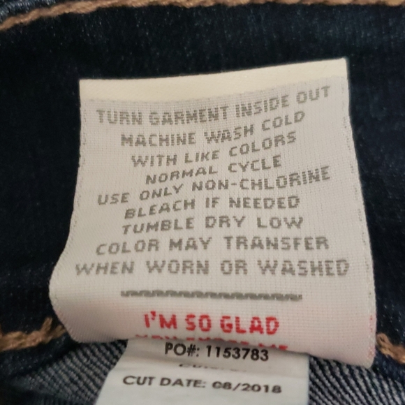 Nwt Torrid Denim Leggings 10s - Picture 5 of 6